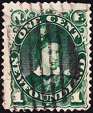 Ньюфаундленд 1887 год . Король Эдуард VII - принц Уэльский . Каталог 20,0 €. (5)